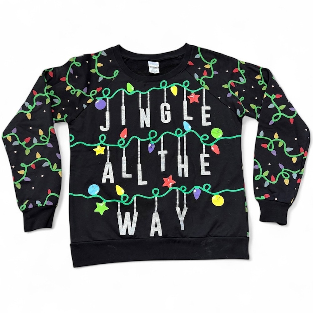 Freeze Small Ugly Christmas Sweater Jingle All The Way‎ Light Up Pullover